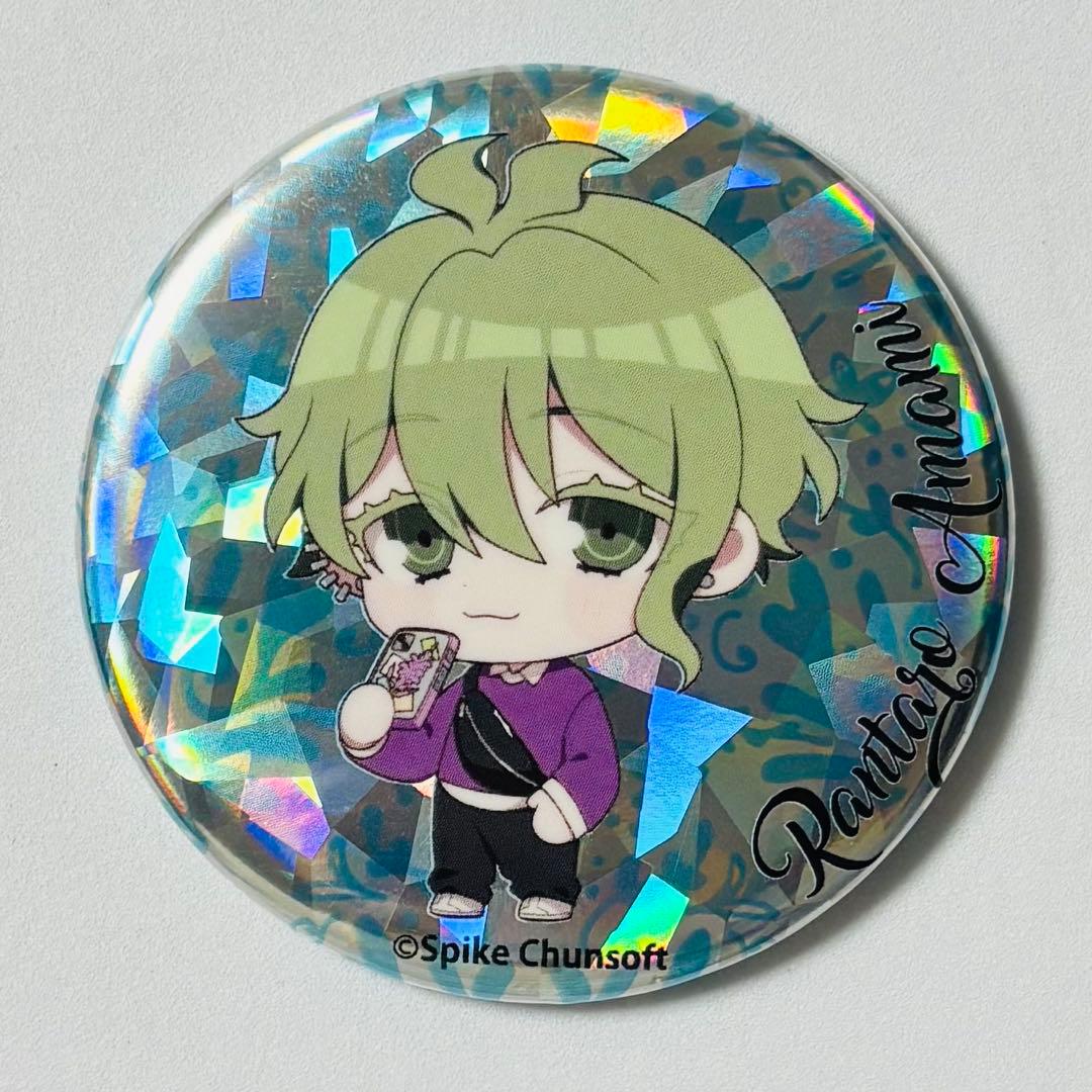 ダンガンロンパ good spoon カフェ ホログラム 缶バッジ 天海蘭太郎