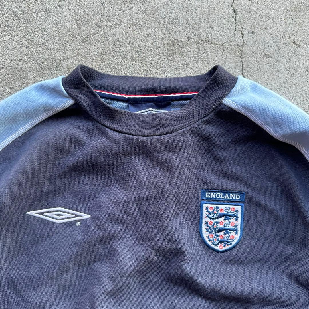 【在原みゆ紀着用】アンブロ　イングランド　スウェット　トレーナー　アンセム