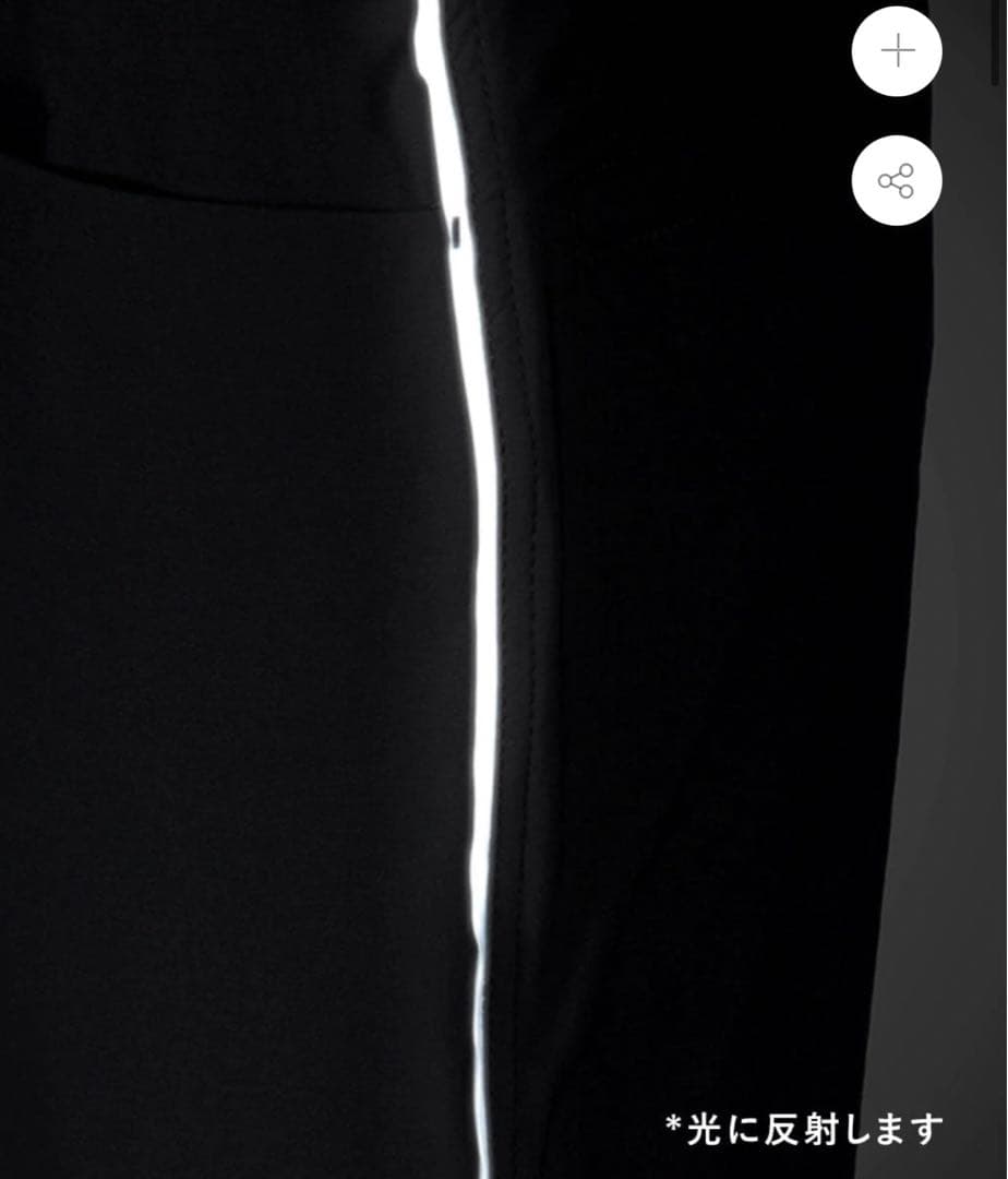 muta ブラックパンツ ラインパンツ MMBC-200111-BK/7