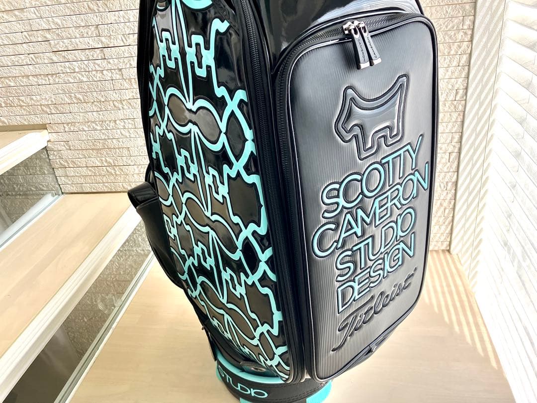 pantherSCOTTYCAMERON ティファニーブルーキャディバッグ