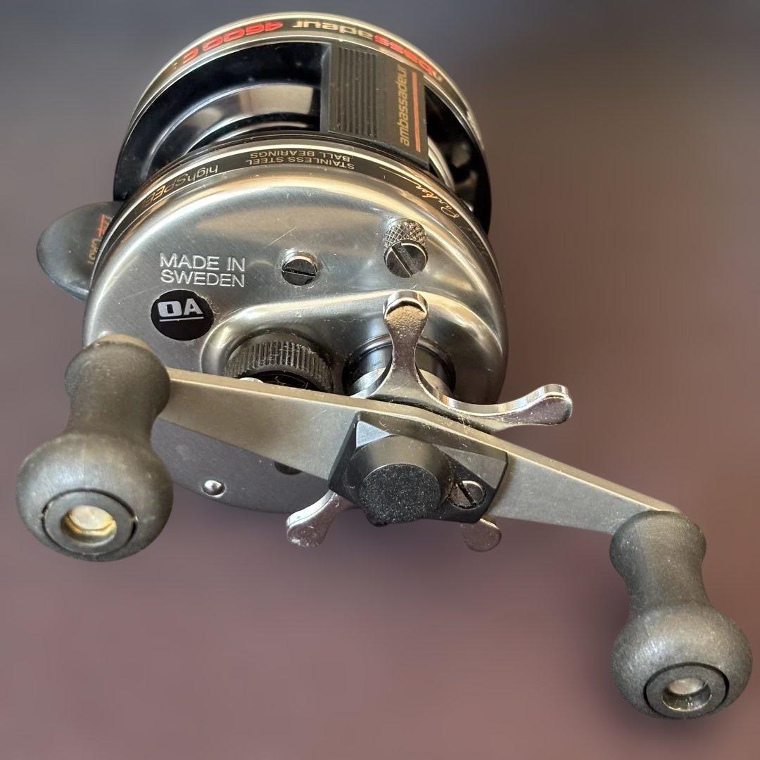 【美品】AbuGarcia Ambassadeur 4600C ベイトリール