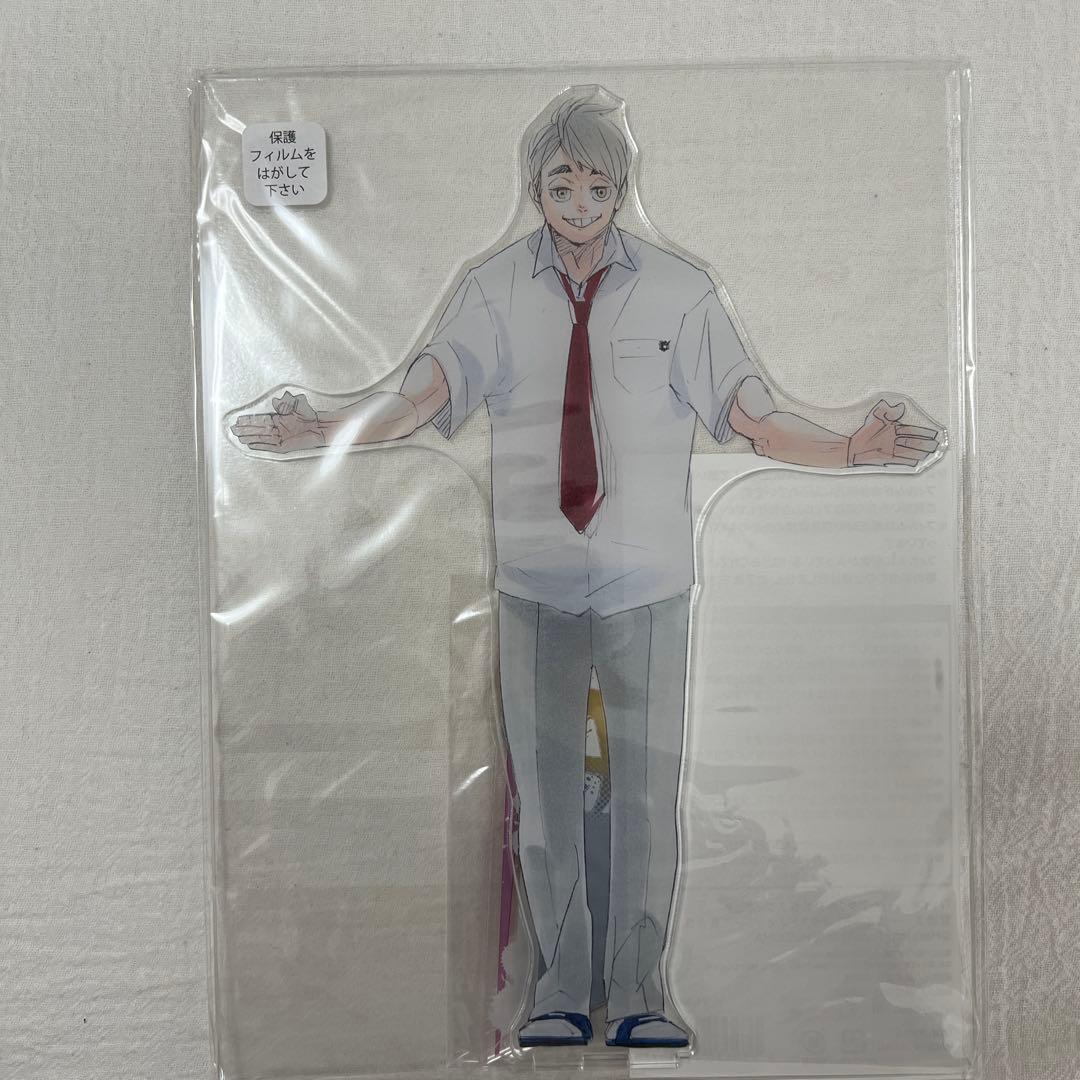 ハイキュー!! アクリルMEGAフィギュア 宮治 描き下ろしイラストver