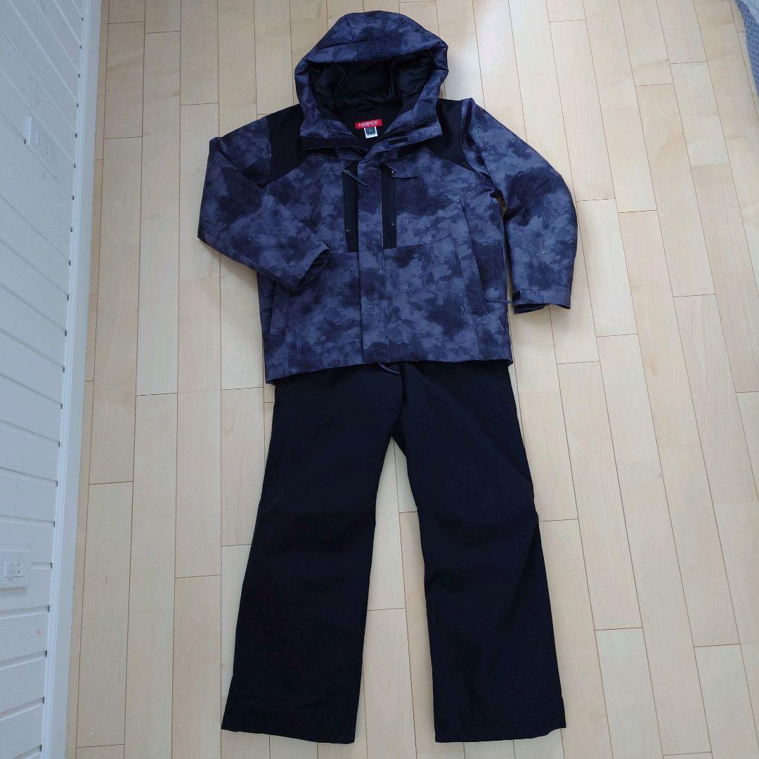 ウィンデックス ダークカモフラージュ スキーウェア 上下セット L 25-26