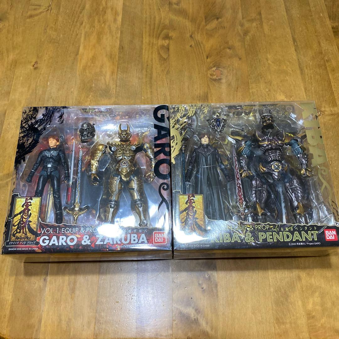 バンダイ ガロ イクイップ＆プロップ GARO牙狼・KIBAセット