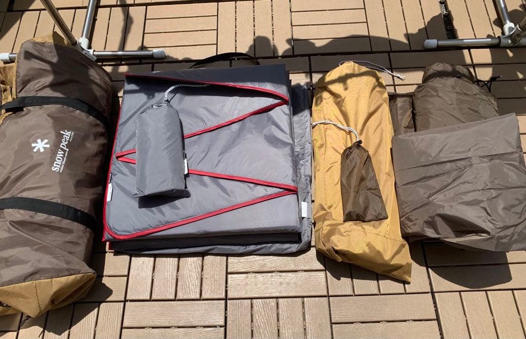 スノーピーク peak テント ２ルーム インナーマット セット