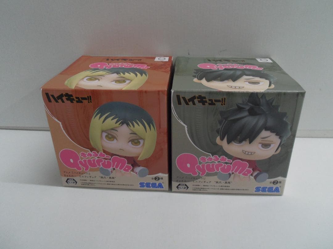 【未開封品】きゅるみー　ミニフィギュア　ハイキュー!!　8体（4セット）