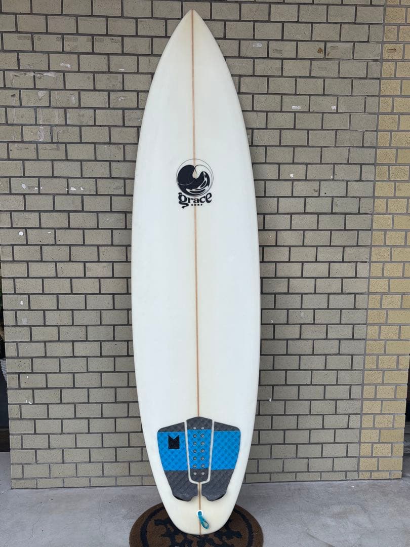 grace surf ショートボード ファンボード ホワイト 中古