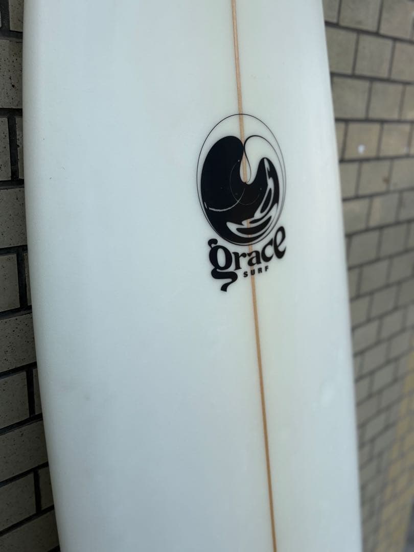 grace surf ショートボード ファンボード ホワイト 中古