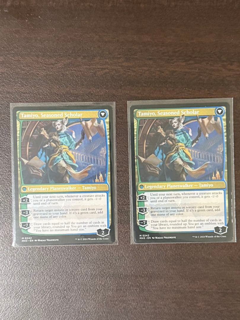 知りたがりの学徒、タミヨウ 英語版 2枚