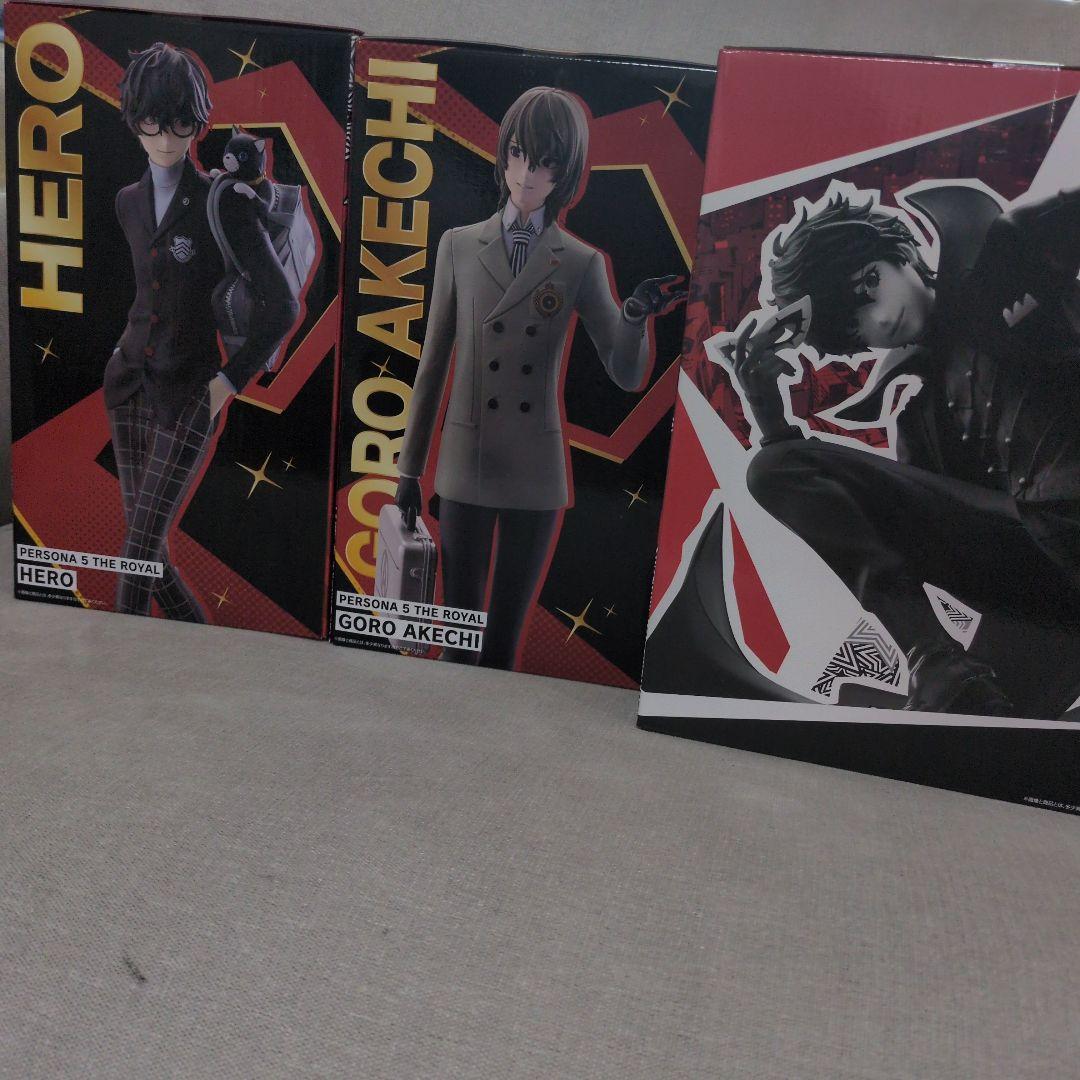 一番くじ 『ペルソナ5 ザ・ロイヤル』A賞　B賞　ラストワン賞セット（おまけ付）