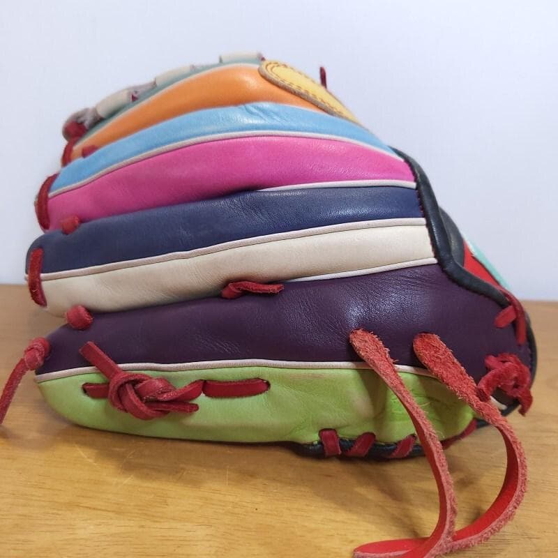 グラブワークス ゲームデイ カラフルカラー 児童用 硬式グローブ