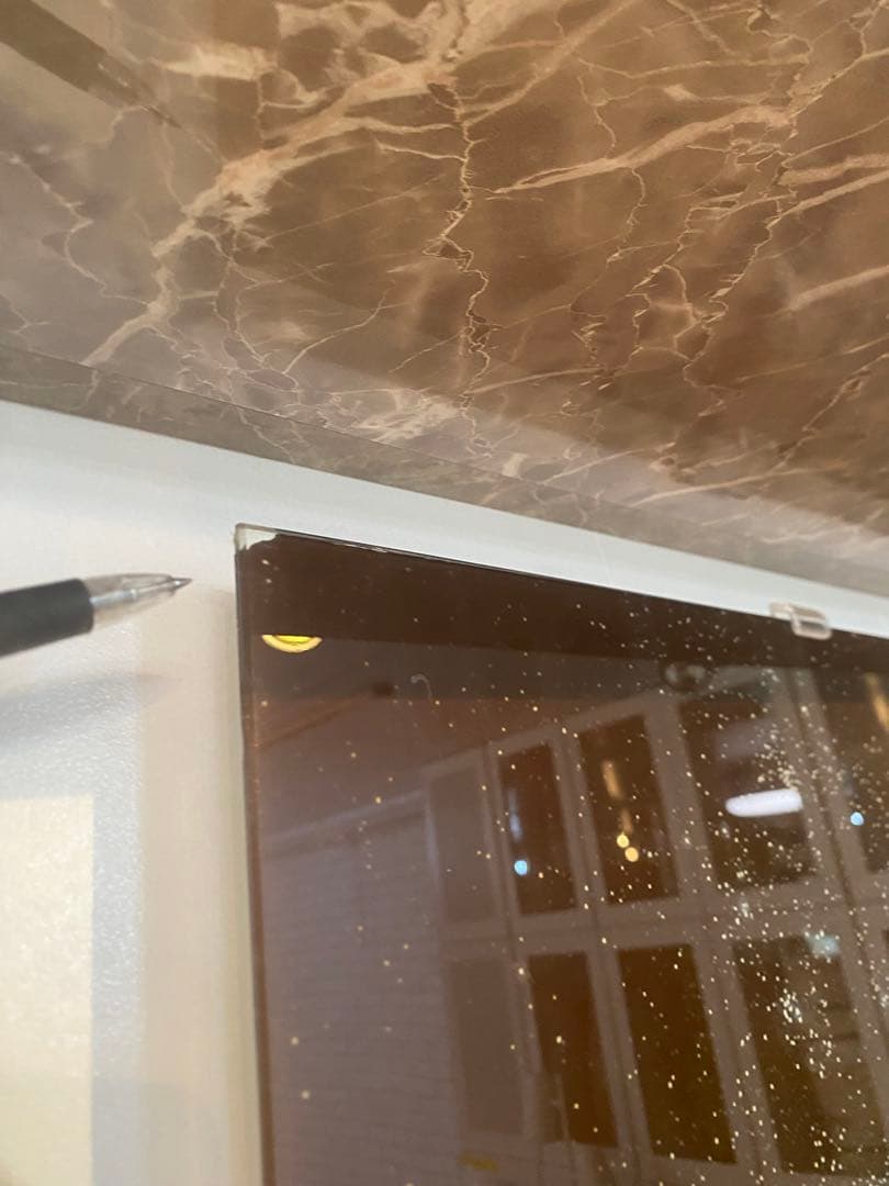 【東京都内23区配送無料】ドイツ製　kare ガラスアート　横幅150cm 絵