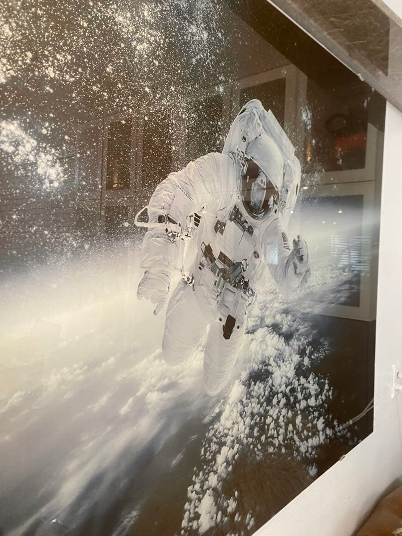 【東京都内23区配送無料】ドイツ製　kare ガラスアート　横幅150cm 絵