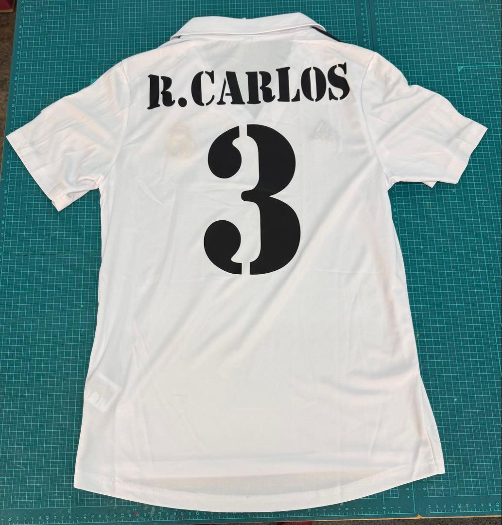 レアルマドリード　未使用　100周年　ロベルト・カルロス　CL