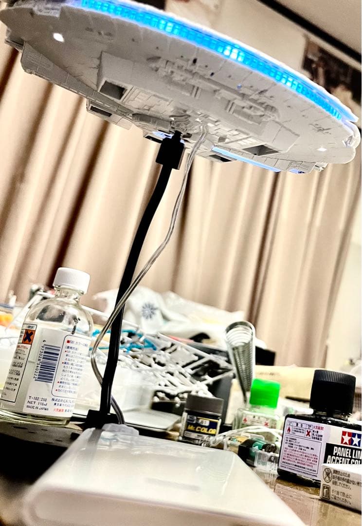 完成　N.Y.さま専用　バンダイ　ミレニアムファルコン　プラモデル