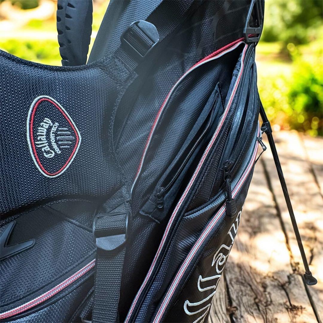 【極美品】希少　Callaway スタンドキャディバッグ 9インチ　キャロウェイ