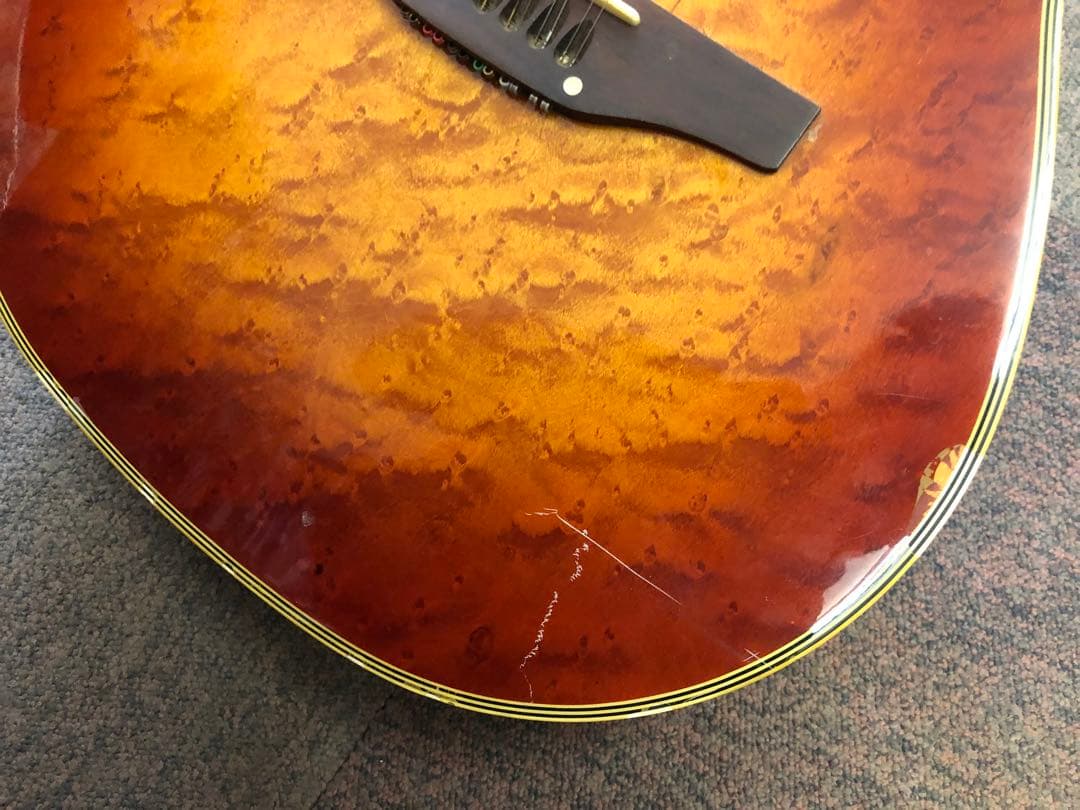 Ovation 12弦アコースティックギター 深胴