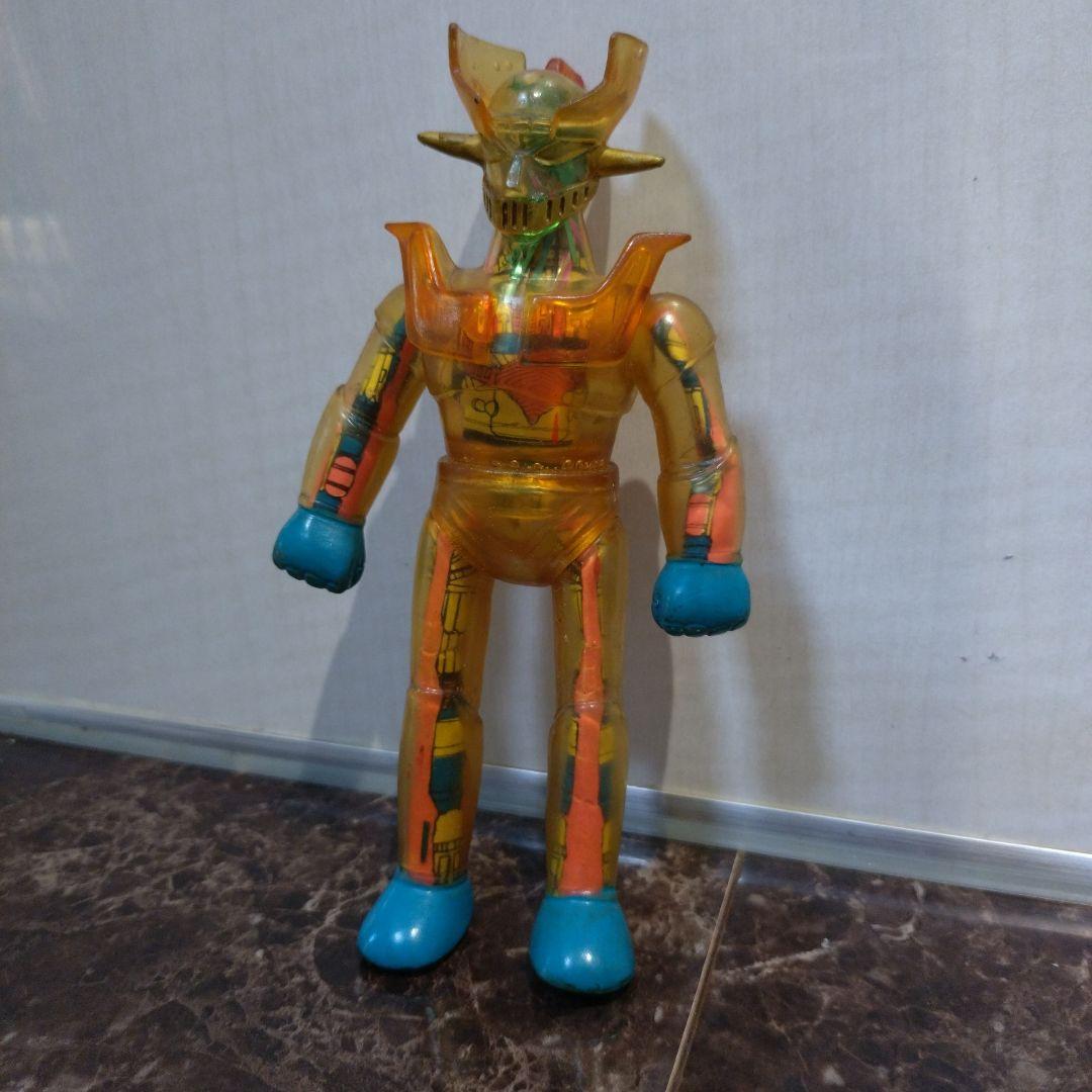 【当時物】マジンガーZ ソフビ クリア ポピー