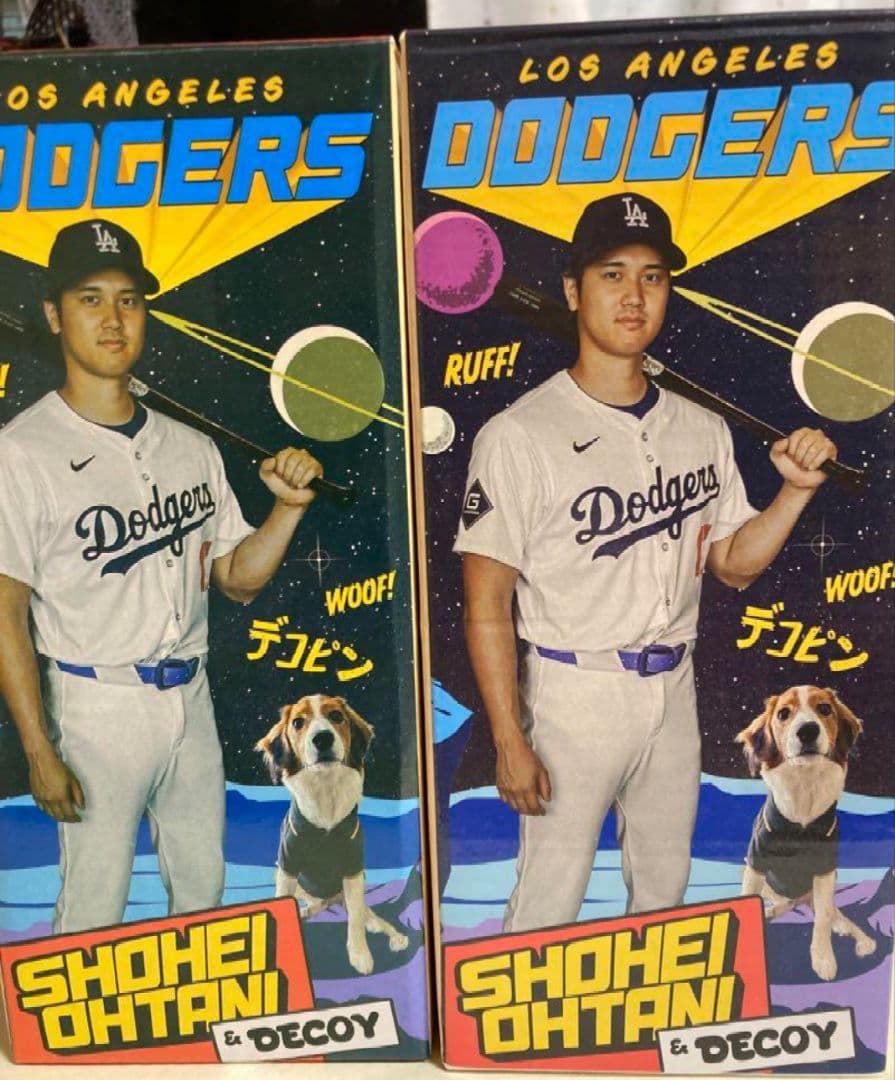 【激レア】【最新型実物】大谷翔平 ボブルヘッド 贋作&本物 2体セット