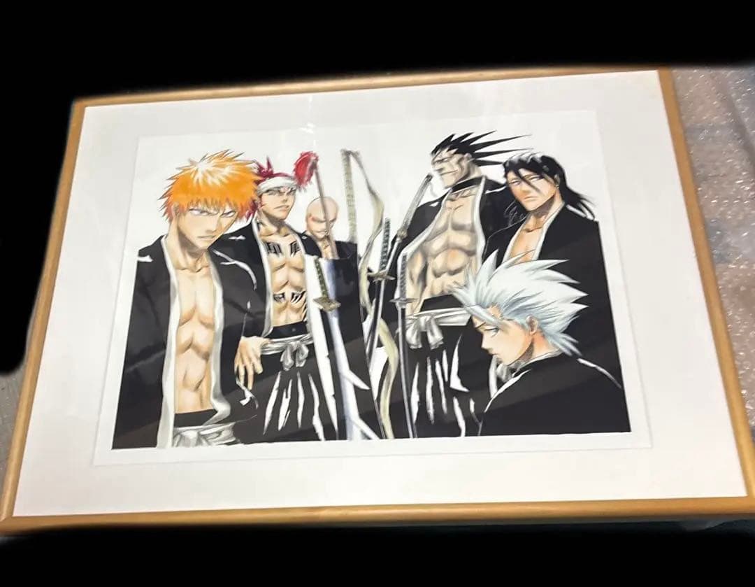 BLEACHブリーチ 複製原稿 複製原画 一護 恋次 一角 剣八 白哉 冬獅郎