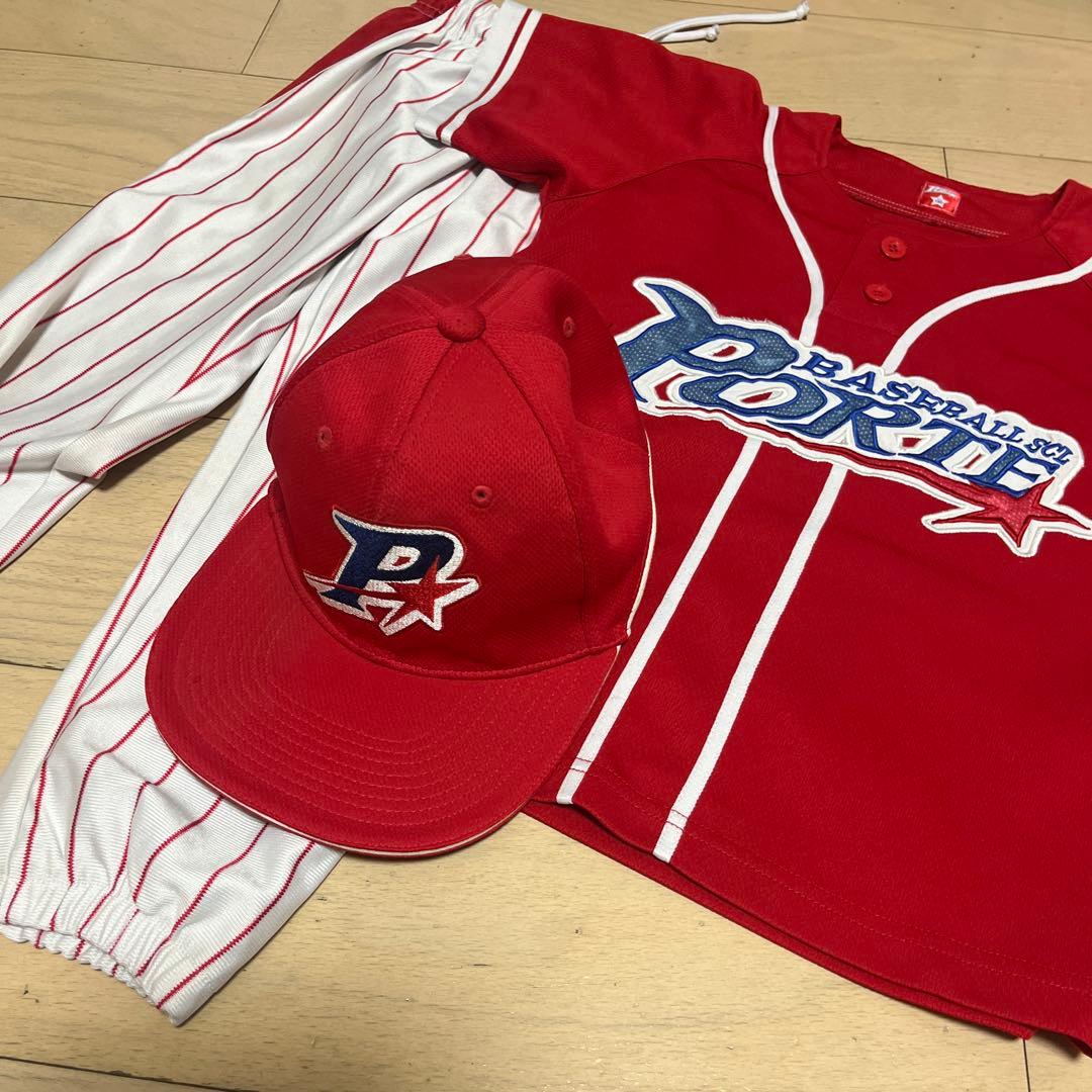 PORTE 野球 ユニフォーム セット　　　130