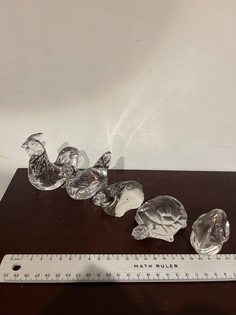 Villeroy&Boch 動物クリスタル置物 5点セット