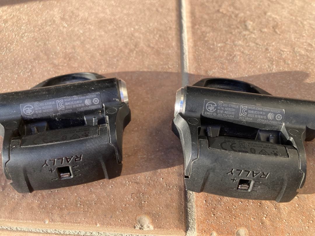 Garmin Rally RS200 パワーメーター　spdsl右ペダルジャンク