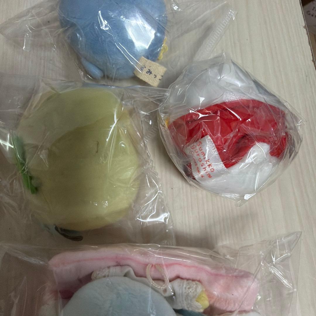 すみっコぐらし　15点　てのりぬいぐるみ　中古