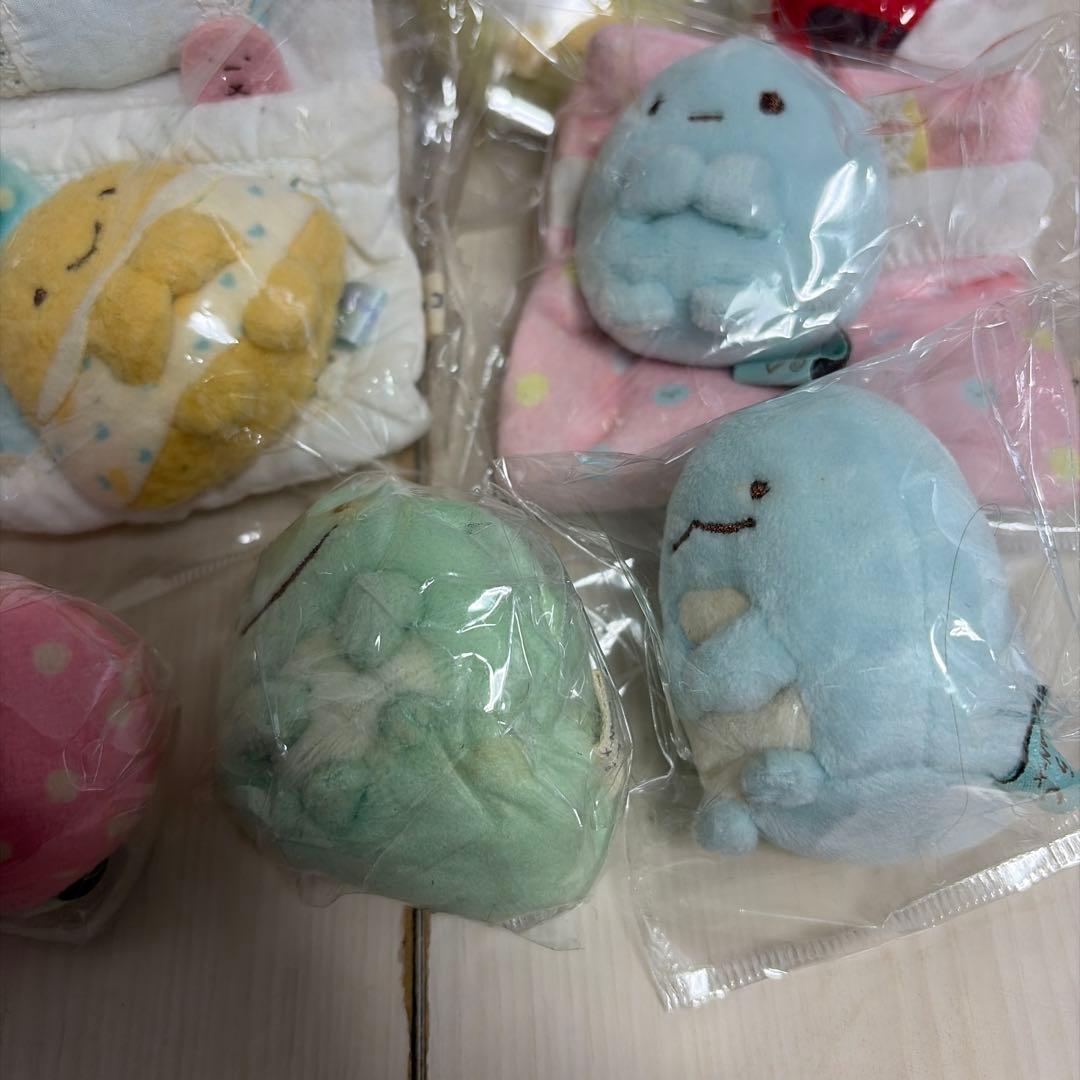 すみっコぐらし　15点　てのりぬいぐるみ　中古