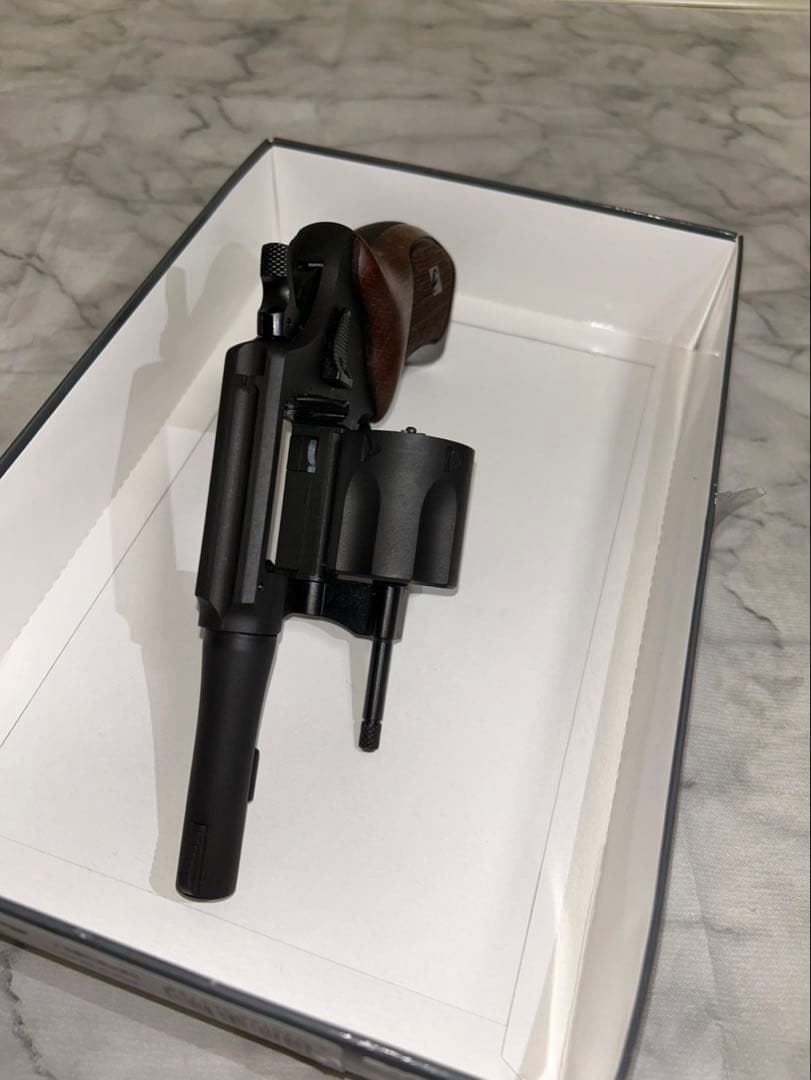 マルシンポリスリボルバー77ミリ本体 弾丸 箱付き