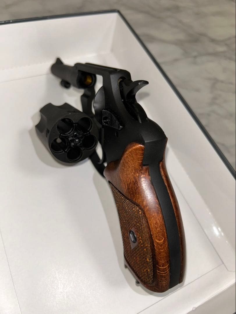 マルシンポリスリボルバー77ミリ本体 弾丸 箱付き