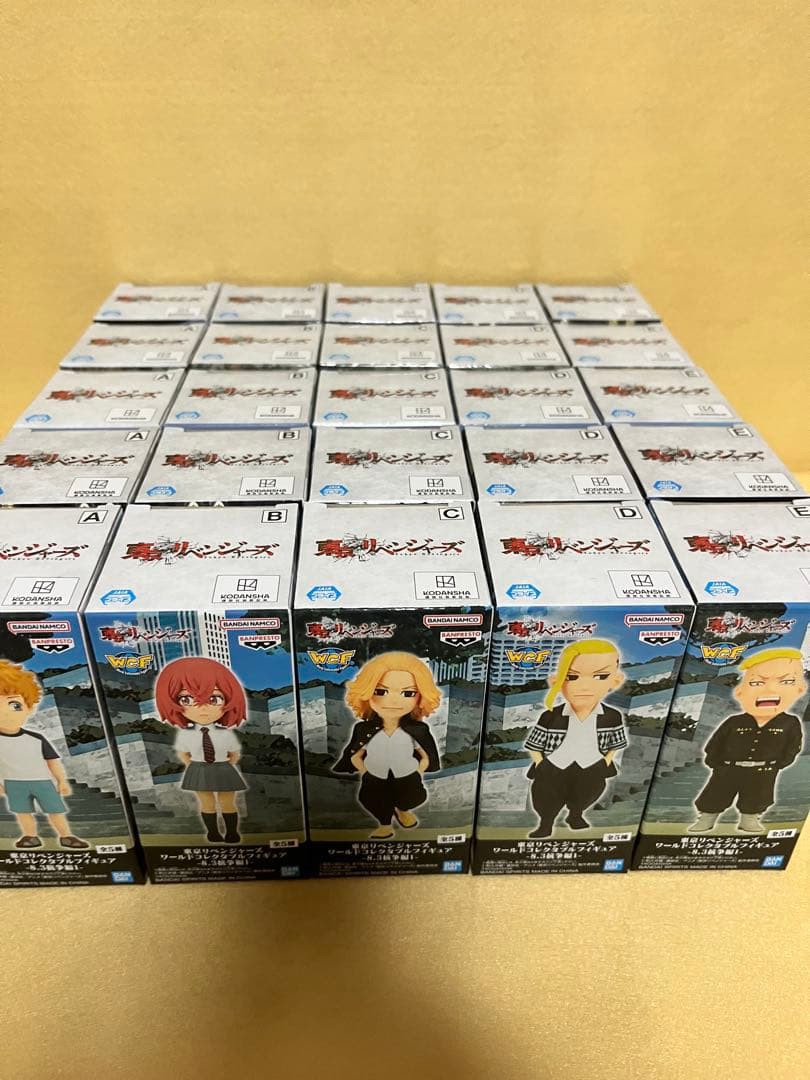 東京リベンジャーズ　ワーコレ25体セット