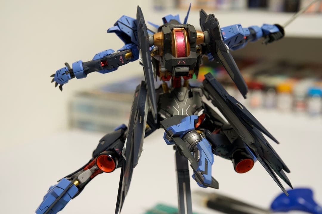 MG 1/100 ガンダム ヴィダール 塗装済み 完成品 艶消仕上げ ガンプラ