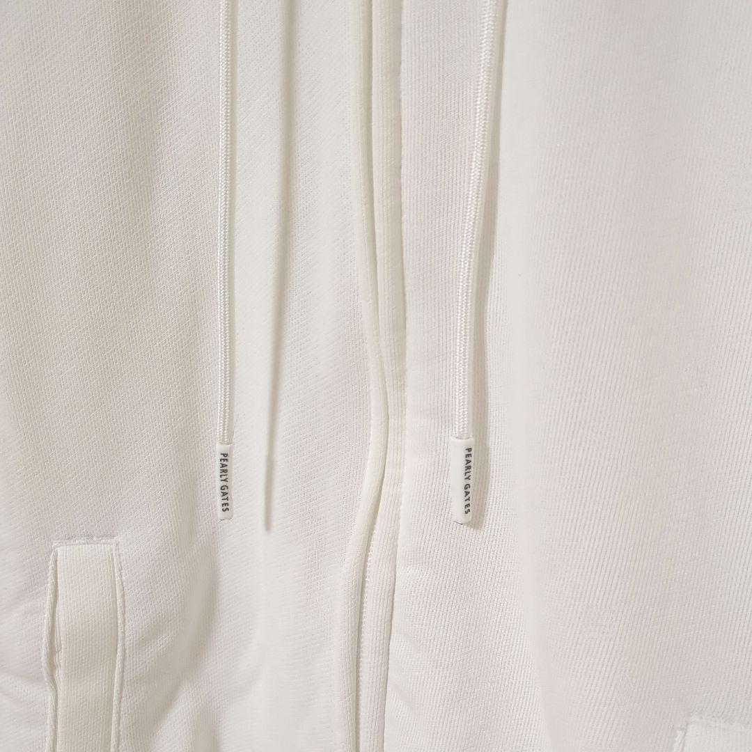 ★美品★PEARLY GATES　ハイスペックコンパクト裏毛フルジップフーディM