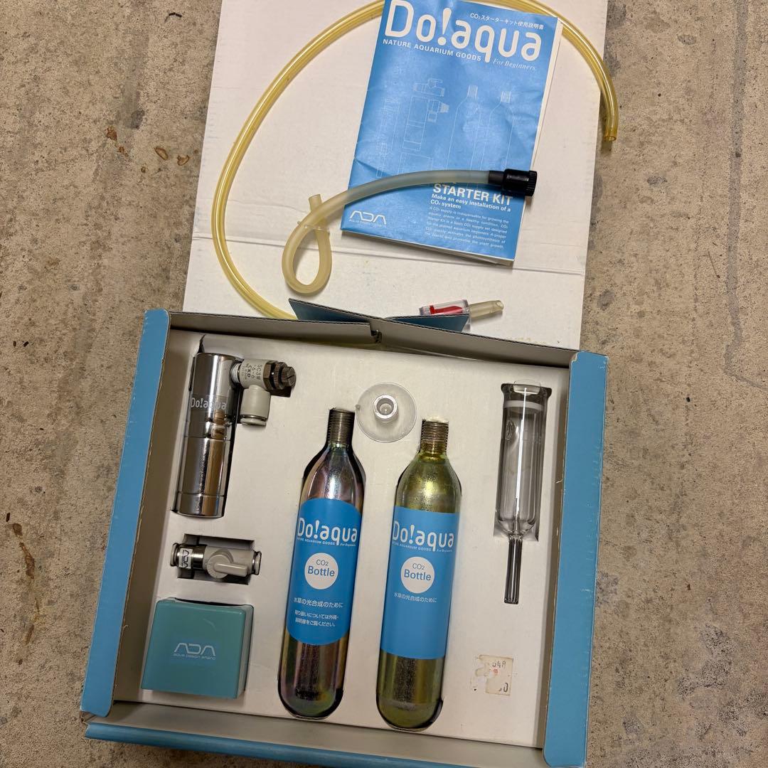 【一部未使用・入手困難】ADA Do!aqua Co2 スターターキット他　取説