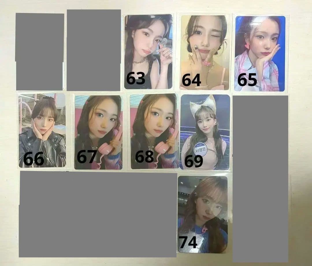 Kep1er ヨンウン トレカ バラ売り可