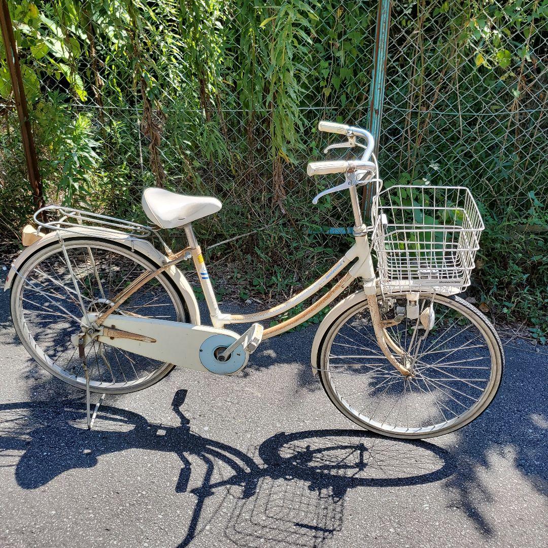 BRIDGESTONE　昭和レトロ　自転車　24インチ　希少　乗れます