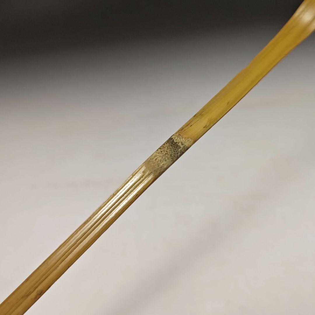 ウ279 茶杓『大徳寺　立花大亀　極箱　銘　山雲』『竹器師　西川楳玄　下削』茶道