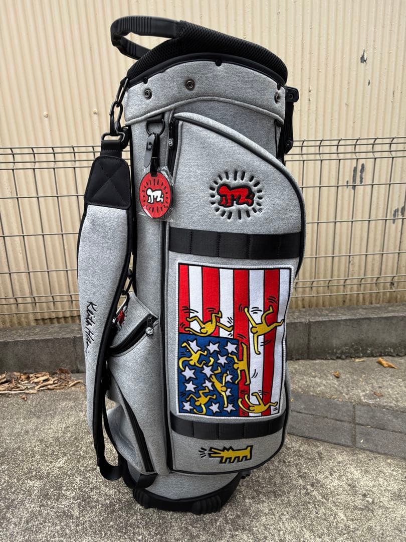 keith haring キャディバッグ