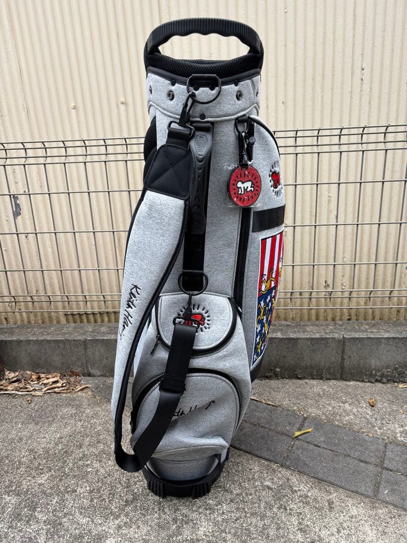 keith haring キャディバッグ