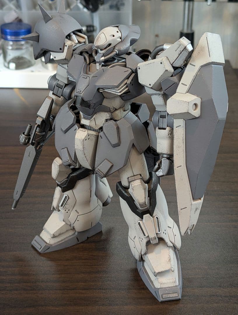 塗装済完成品 HG 1/144 メッサーF01型 ガンプラ プラモ ハサウェイ