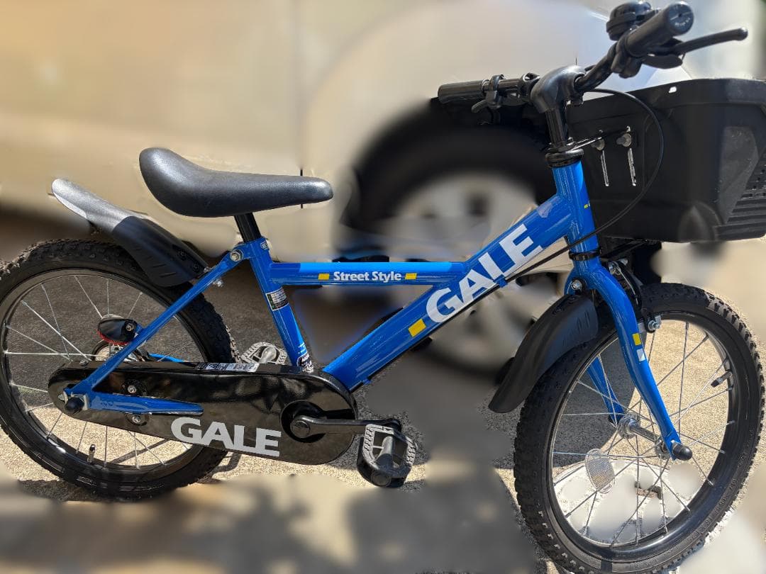 【全国発送対応・美品】18インチ 子供用自転車 ブルー AEONBIKE購入