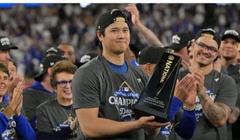 ドジャース大谷 翔平 NL チャンピオンシップ MVP受賞記念 ゴールド