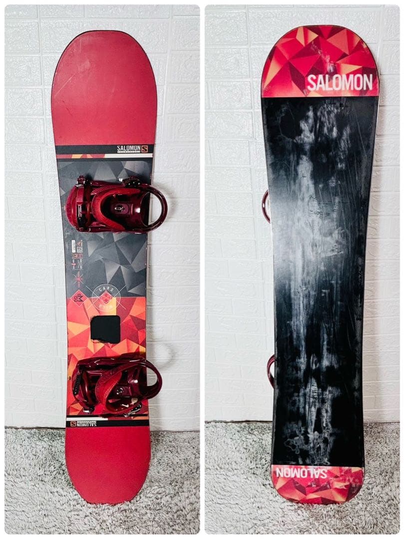 【初心者おすすめ】サロモン WILDCARD 150cm スノーボード セット