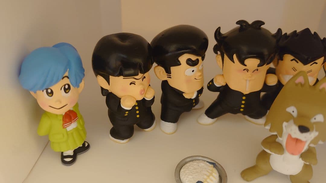 【貴重!!】ハイスクール!奇面組　フィギュア　缶バッジ