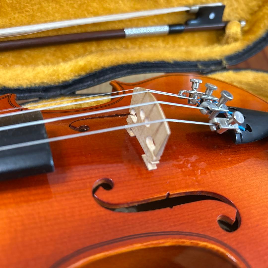 中古　SUZUKIバイオリン　No.220 1/4 本体、ケースのみ