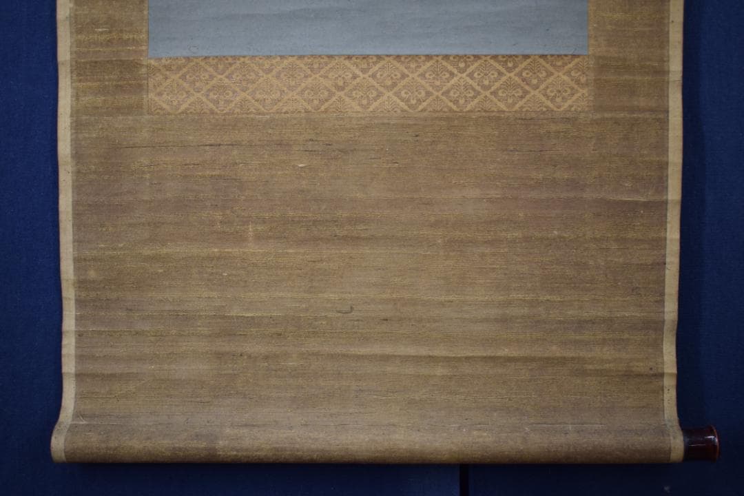 【真作】狩野養川院惟信/花図/牡丹図/掛軸☆宝船☆Y-610　JM