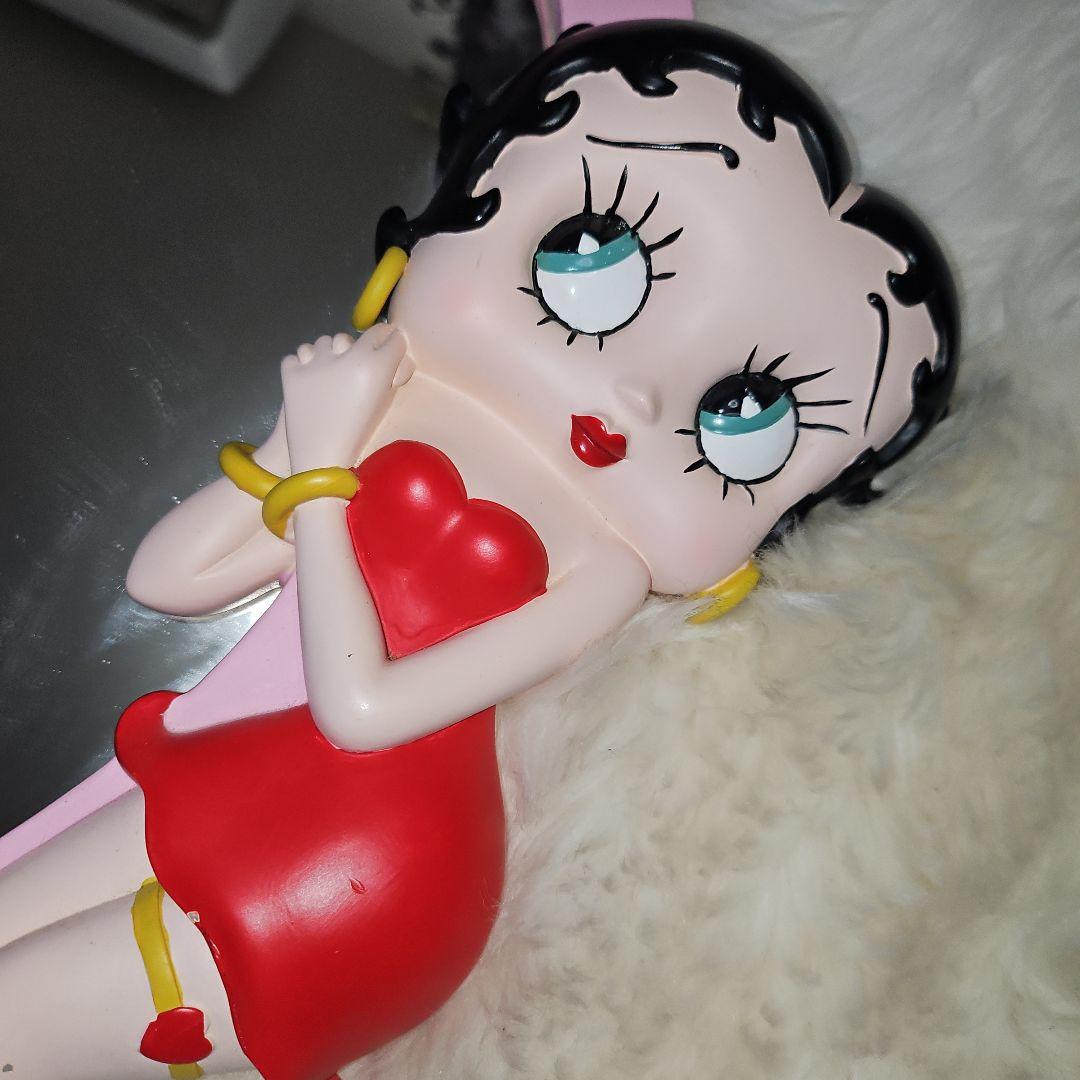 超激レア ヴィンテージ BettyBoop ミラー 鏡 壁掛け/スタンド両用