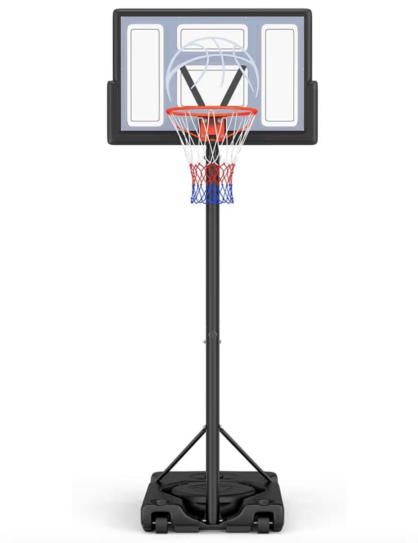 バスケットゴール 屋外 家庭用 高さ調節簡単 135～305cm