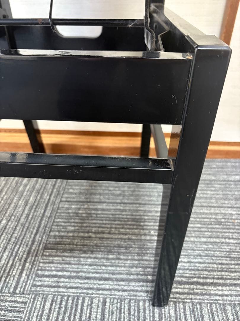 背付き高低自在ピアノ椅子